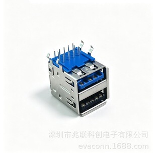 �p��USB3.0ĸ���Ϻ����{90��DIP������F�a����SUS201�⚤USB