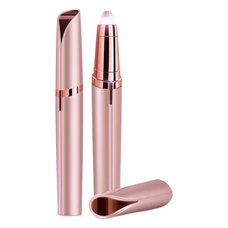 Cortadora de cejas eléctrica recortadora de cejas recortadora de lápiz de cejas de las mujeres raspado automático de cejas recorte de cejas artefacto depilación instrumento de afeitado