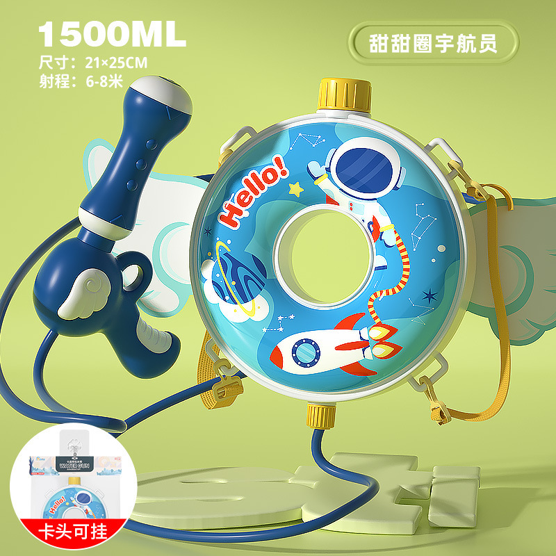 Juguetes para niños mochila pistolas de agua rociadores de agua de gran capacidad de juego de agua de dibujo festival de sprinkling de agua de agua de agua para niños de playa