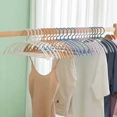 ハンガーに傷がない滑り止め家庭用太くなって服を掛けられない。