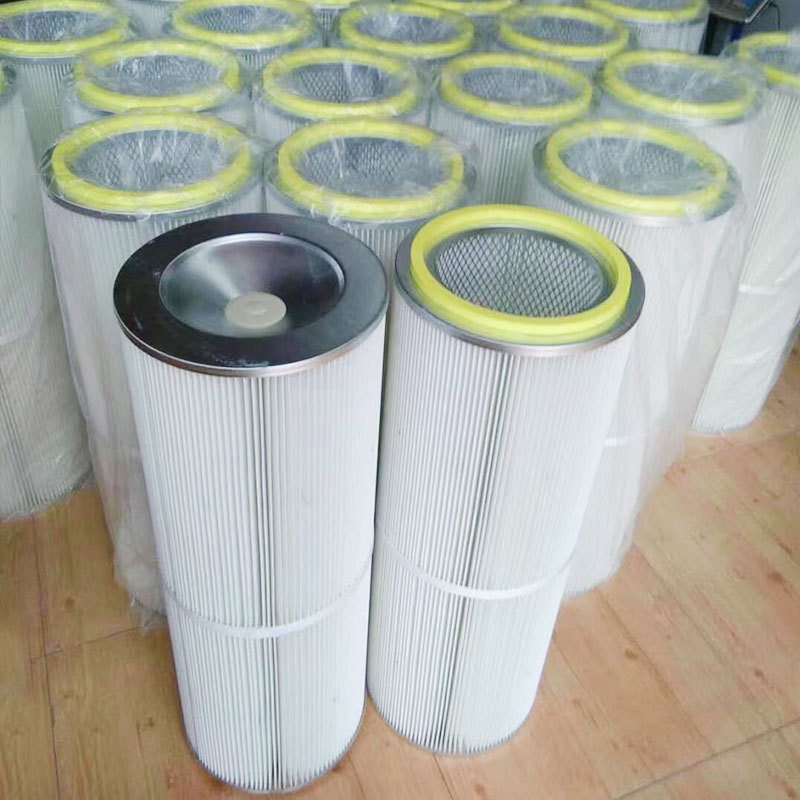 除尘滤筒350 工业除尘滤芯卡盘式喷砂机尘滤筒空气净化滤芯批发