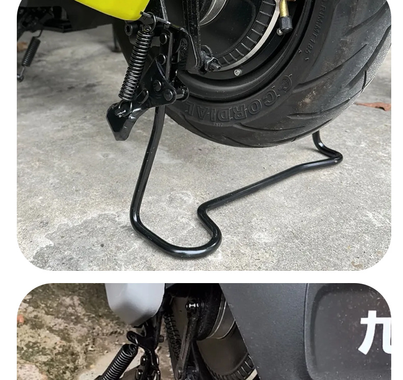 Suitable for No.9 V30C/Vzmix Electric Vehicle Rear-Mounted Double Support Thickeneded Reinforced Double Support Parking Rack Accessories