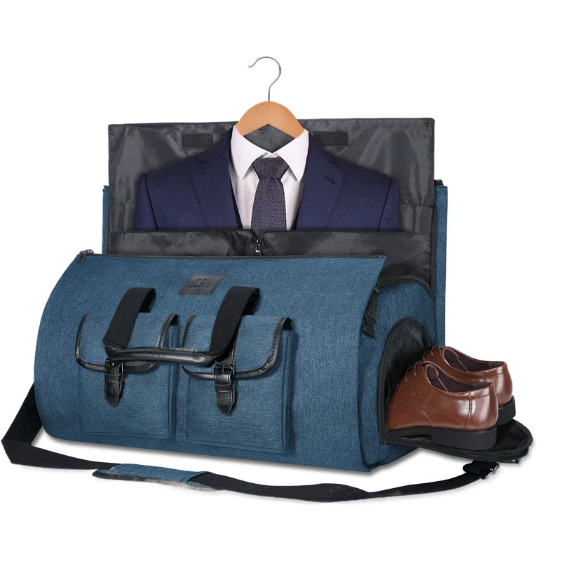 Сумка для багажа, сумка для деловых поездок, мужская водонепроницаемая складная дорожная сумка через плечо, водонепроницаемая и износостойкая