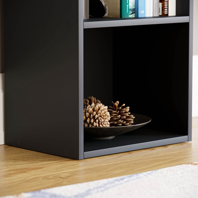 Estante de almacenamiento estantería multi-Estantería sala de estar para niños simple libro de imagen gabinete de almacenamiento piso del hogar Estante de almacenamiento a cuadros