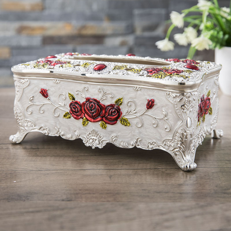 Nordic tissue box light luxury creative desktop living room toilet tissue box car storage tissue box punch-free Nordic tissue box light luxury creative desktop living room toilet tissue box car storage tissue box punch-free