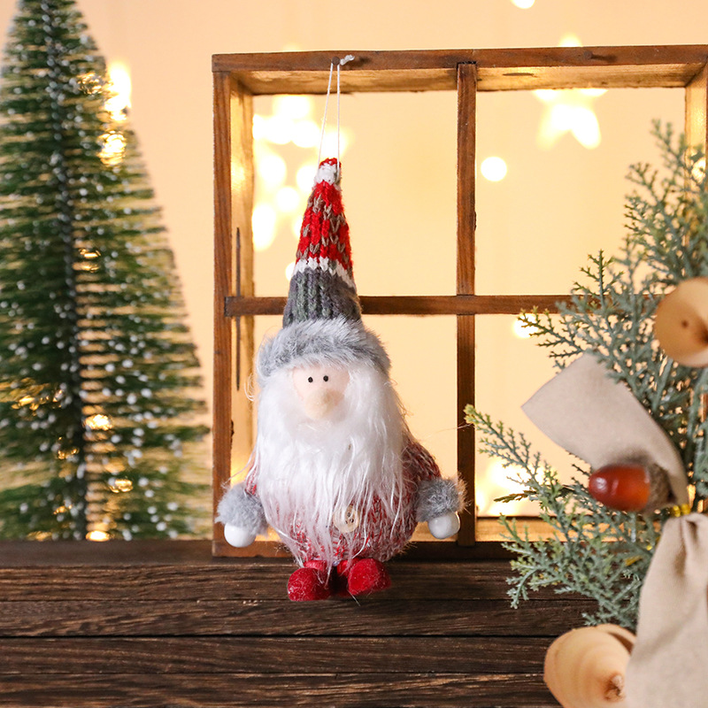 Kerst Heerlijk Eenvoudige Stijl Elanden Vakantie Festival Hangende Ornamenten Decoratieve Rekwisieten display picture 4