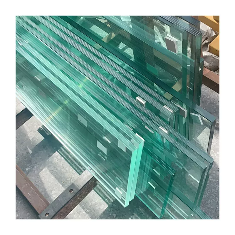 6MM6厘夹胶钢化玻璃 直角钢化玻璃