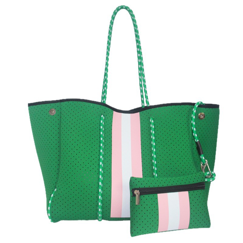 Bolso de playa de neopreno ligero para mujer