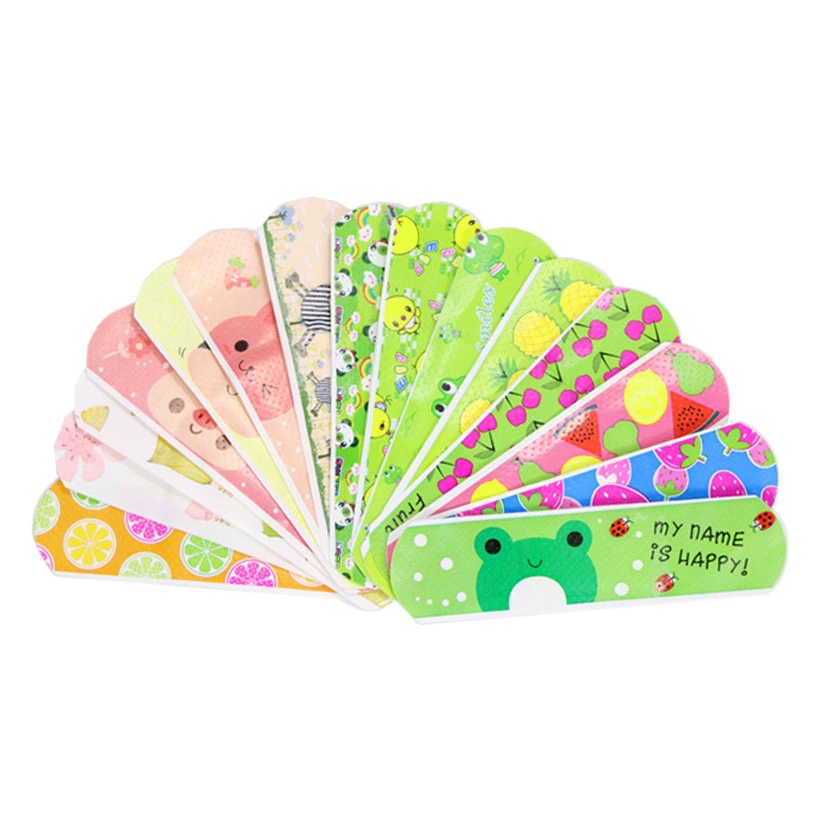 Мультяшный пластырь милая девушка Южная Корея дышащая водонепроницаемая остановка кровотечения пластырь Противоизносная наклейка для ног дети OK Stretch 120