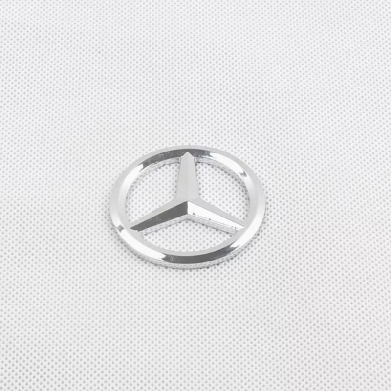 メルセデスベンツステアリングホイールロゴAクラスBクラスCクラスE300L CLA260 ML350 GLK300三叉ロゴに適しています。|undefined