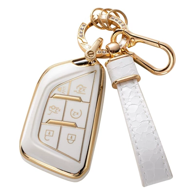 Bag Stone Pattern Keychain Amazon Car key bag - bagged-cadillac-b6-key