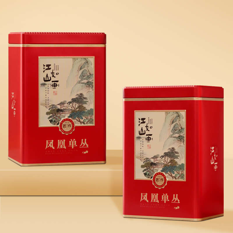 蜜蘭香500g鳳凰單叢鐵罐裝烏龍茶潮州單樅茶葉禮盒裝送禮品伴手禮