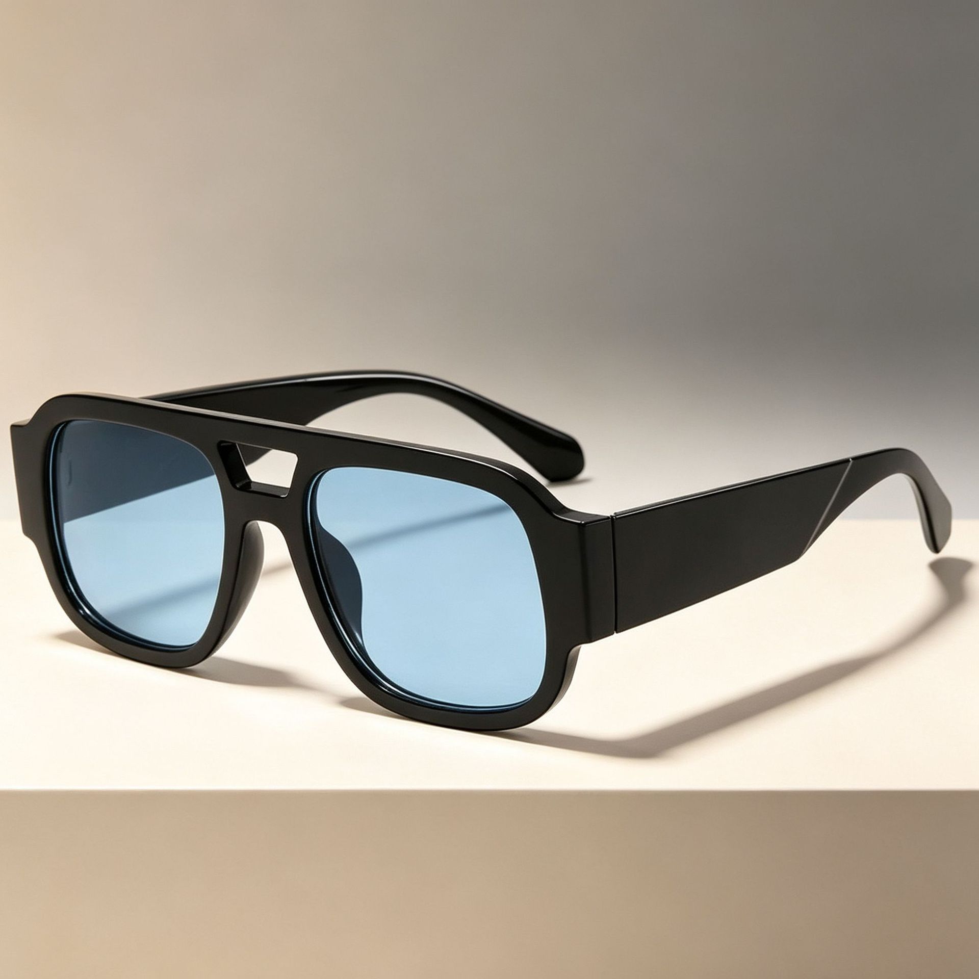 Moda transfronteriza europea y americana personalidad gafas de sol masculinas y femeninas retro calle de moda Y2K gafas de sol anti-UV de alta calidad