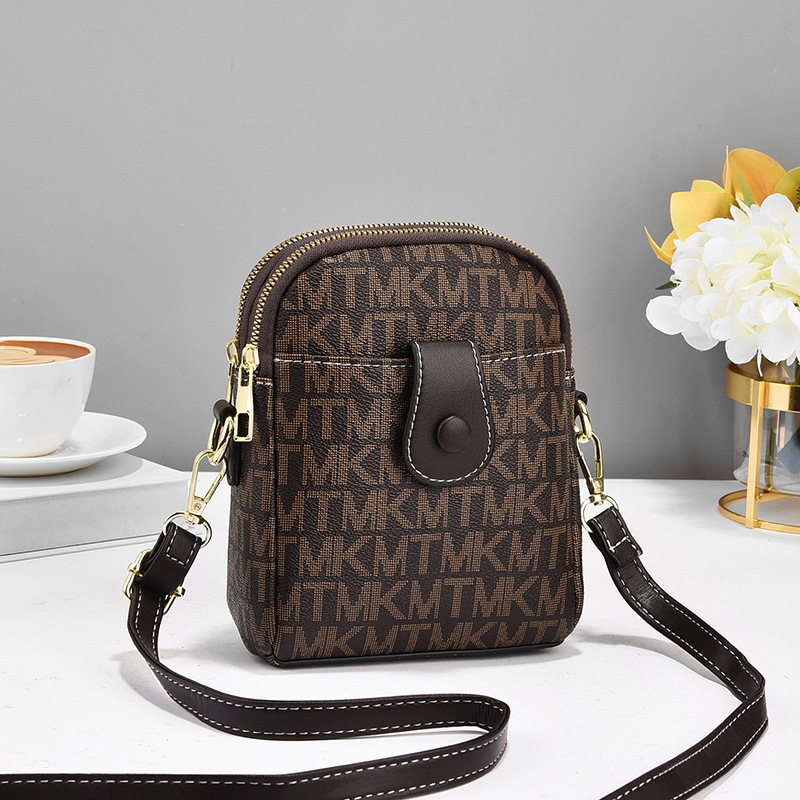 Cross-Border 2023 New Style Simple and Practical Single Shoulder Crossbody Bag Mobile Phone Bag Women's Bag Mini Versatile Exquisite and Lightweight