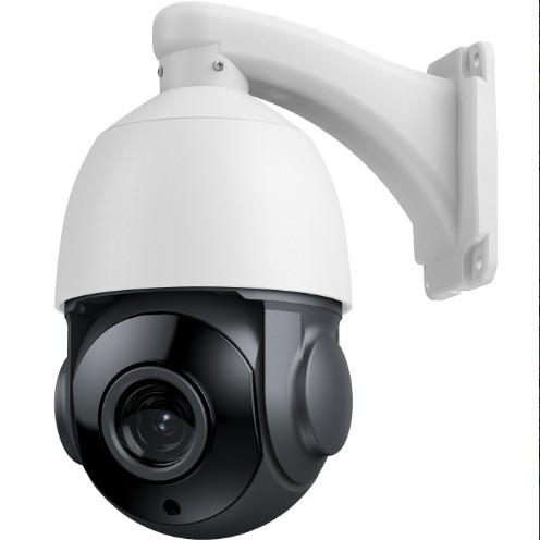 Sınır ötesi popüler POE 8MP zoom IP PTZ CCTV kamera dış mekan HD kızılötesi gece görüşü.