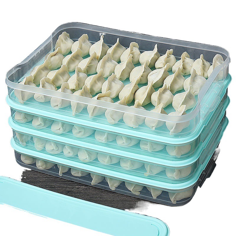 ギョーザ箱家庭用食品級キッチン冷蔵庫収納箱整理饅頭箱冷凍冷凍専用卸売り|undefined