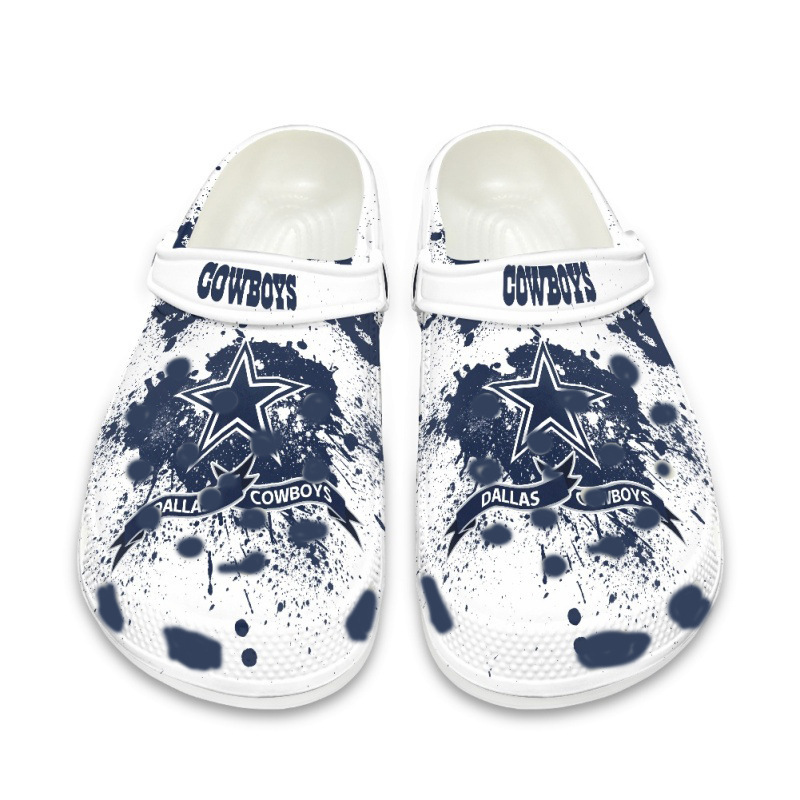 Amazon Nfl Cowboys Garden Shoes Are Light, Comfortable and Breathable Beach Shoes for Men and Women, Classic Clogs Shoes Cross-Border