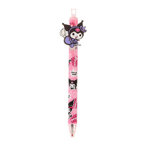 Creative Cartoon Sanrio Press-Action Neutral Pen Acrylic Kulomi Patch-Shape Fountain Pen Student Stationery Wholesale