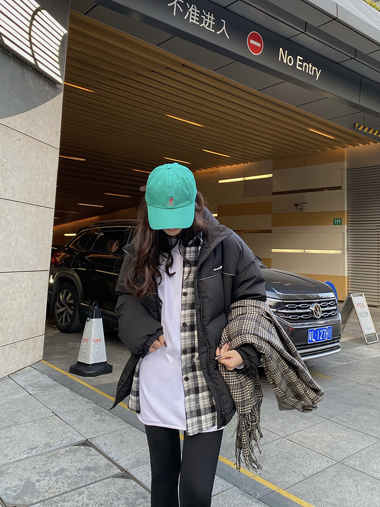 Women's Puffer Jacket Winter Coat Thickened Loose Fit Warm_voghion.com