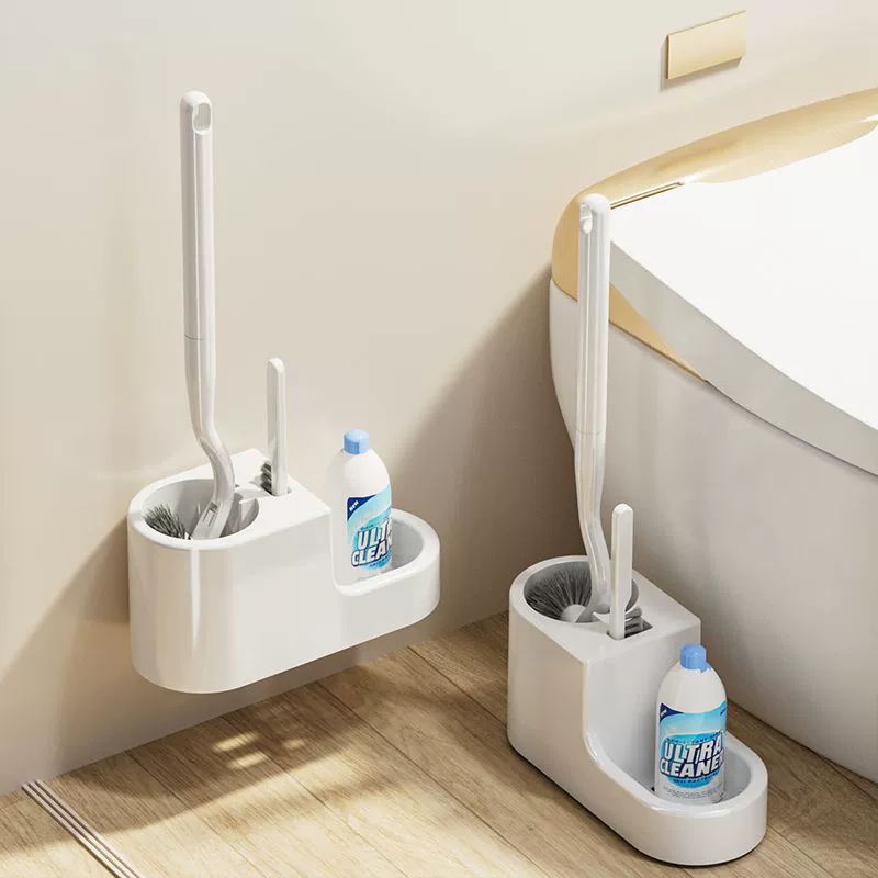 Toilet, set, brush for students, light luxury style