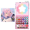 Cartoon matte highlighter, face blush, eyeshadow palette, makeup primer, suitable for import, 28 colors