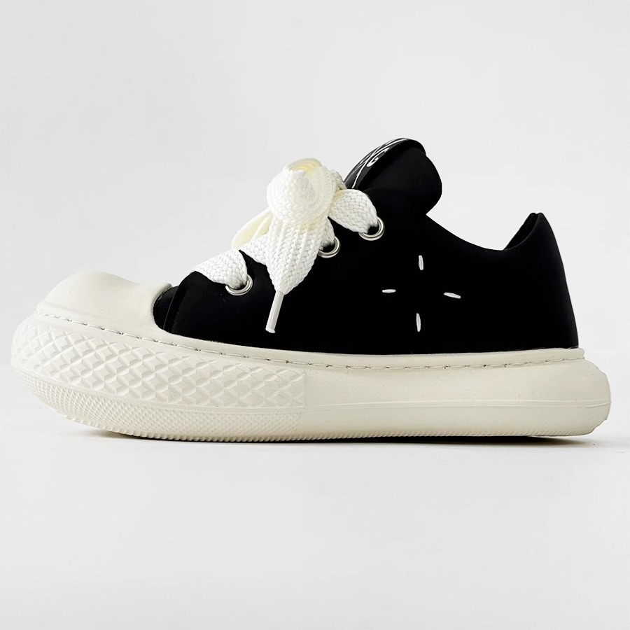 Petite niche renversée nouvelle femme semelle épaisse hauteur augmentant décontracté bout rond couple chaussures de sport planche, Chubby_voghion.com