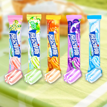 阿尔卑斯香甜软糖充气软糖葡萄芒果桂花酸奶原味牛奶味儿童零食