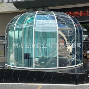 Rotating Pc Starry Sky Room Mobile Sun Room Transparent Bubble House Popular Restaurant Starry Sky Tent Hotel Space Capsule