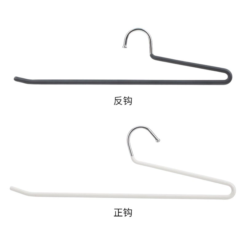 Трансграничная вешалка для гусиных брюк Нескользящая бесшовная вешалка для хранения, сушка бытовых брюк, зажим для одежды, гардероб, брюки, висящие с фабрики оптом