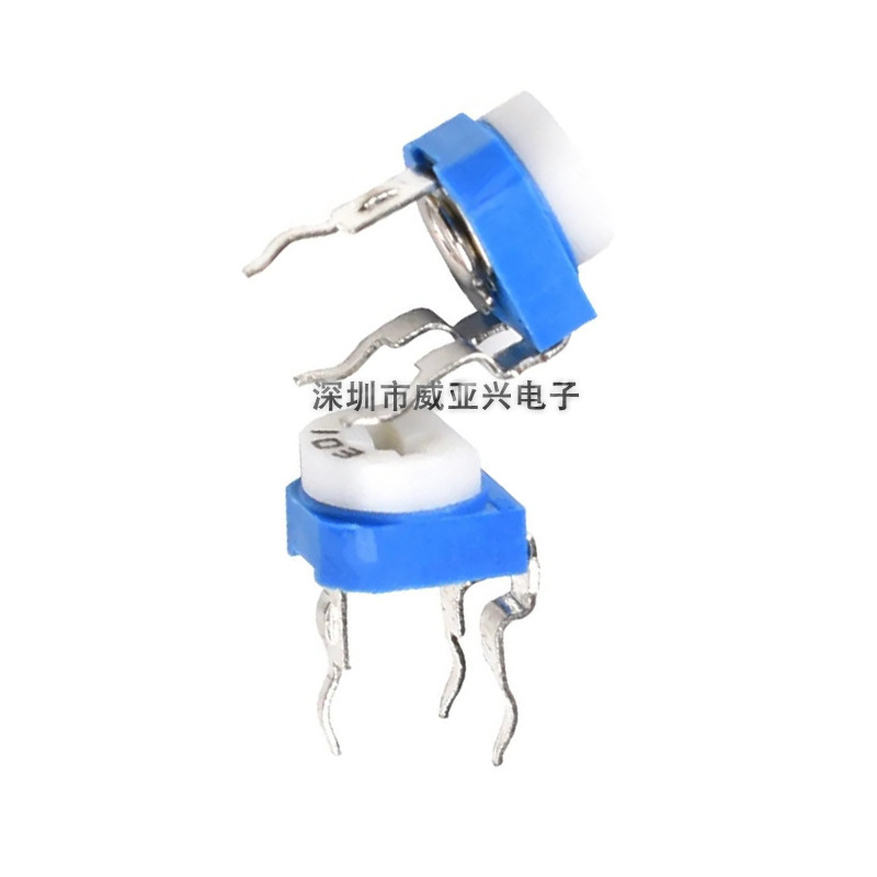 RM065 青白ポテンショメータ 103 青白調整可能抵抗 104 水平 20R 50/100 ユーロ-RM603 垂直|undefined