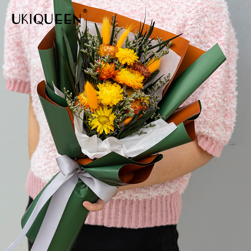 Naxi reina eterna flor seca ramo de flores serie decoración del hogar regalo cumpleaños regalo la mano Día San Valentín