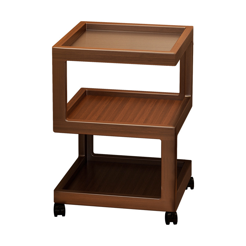 Nuevo tipo de mesa de cabecera simple creativa casa sala de estar sofá lado varios estantes decoración de cabecera de cama dormitorio gabinete móvil