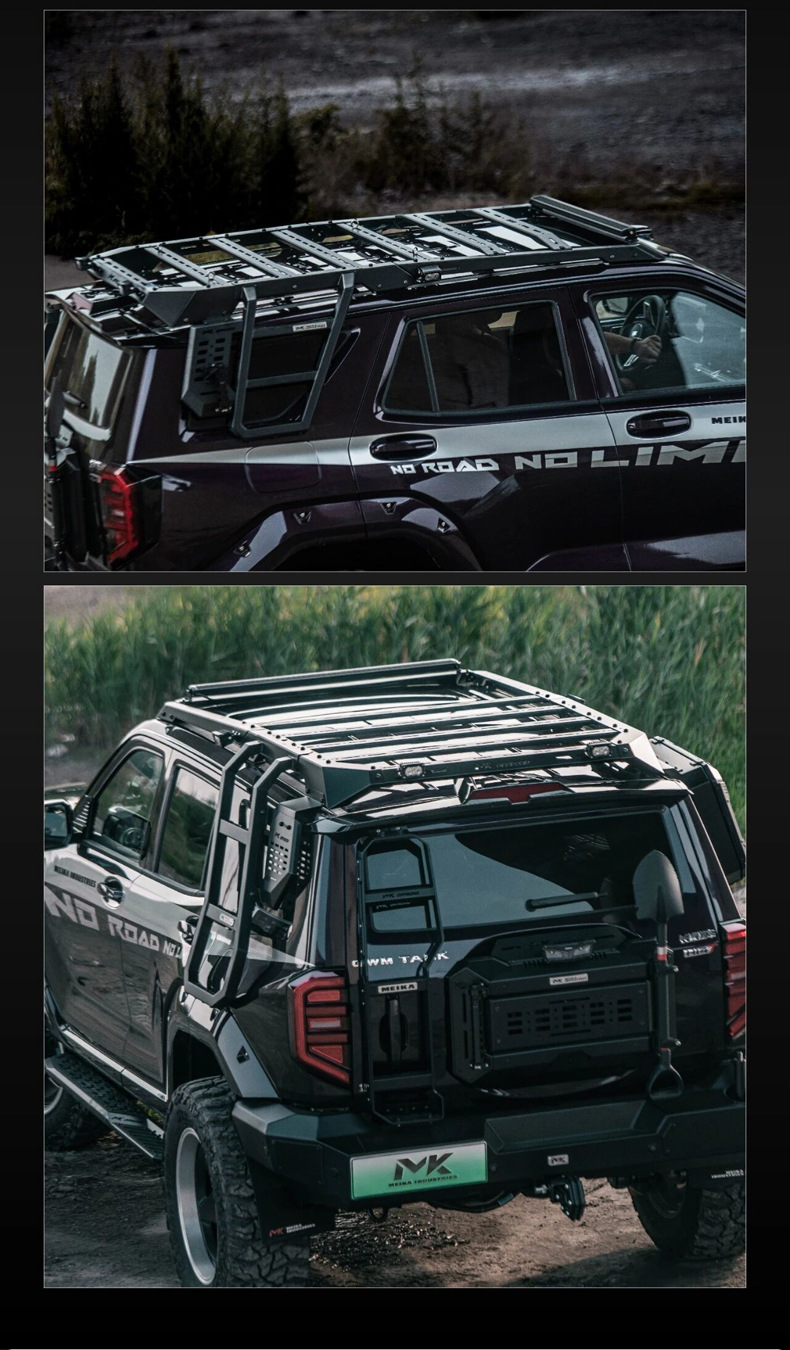 23-26 Tank 400 Off-road MK Sharp Hunter Roof Platform Luggage Rack Extension Ladder Meika Modification