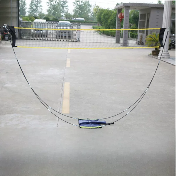 New Model Badminton Net Stand, Universal Pickleball Net Stand, Portable Mobile Folding Simple Badminton Stand