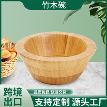 批发日式竹木碗相思木沙拉碗 家用饭汤碗 酒店餐厅餐竹制餐具