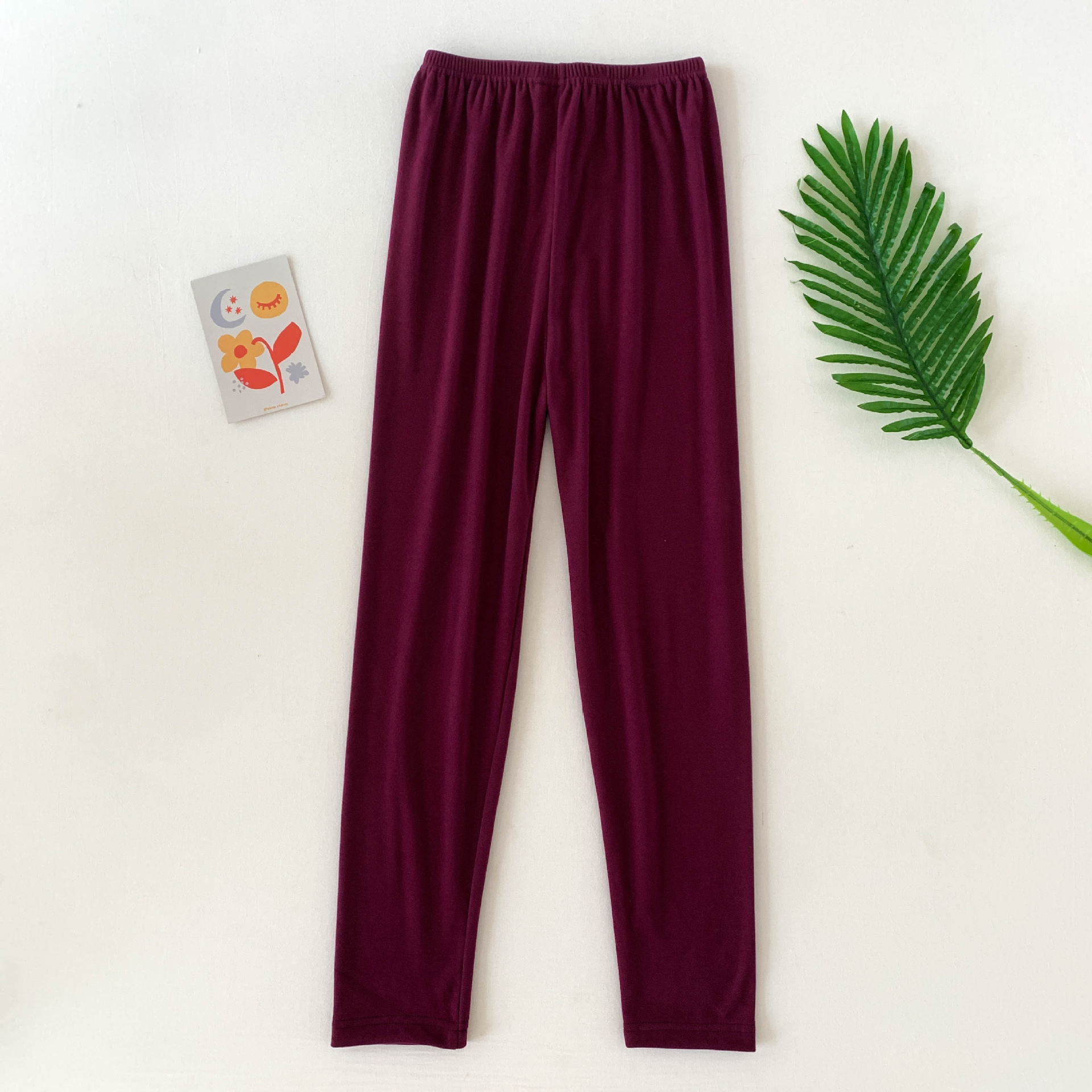 2024 otoño y invierno de mujer calentamiento de pantalones de pijama