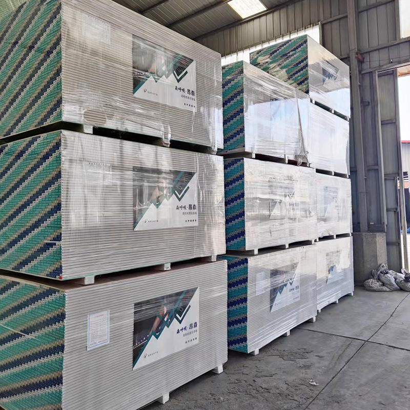 Techo de papel estándar del tablero de yeso a prueba de humedad incombustible reforzado techo de la oficina de malla