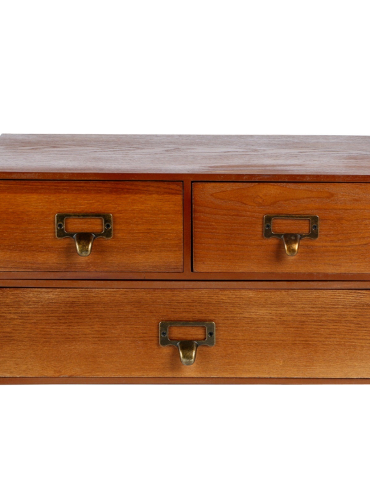 New retro Japanese style miscellaneous storage wood simple desktop…