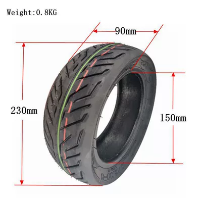 Electric scooter tire 10x3.00-6 vacuum Elektrikli avtomobil şinləri