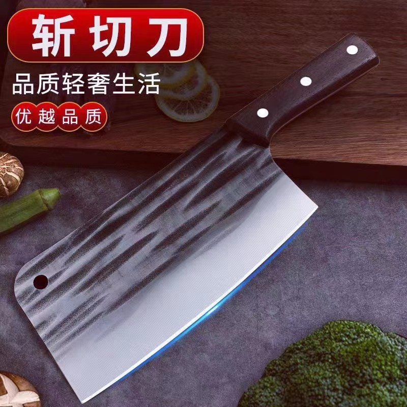 Longquan ручной кованый кухонный нож Домашний нож для резки острых костей