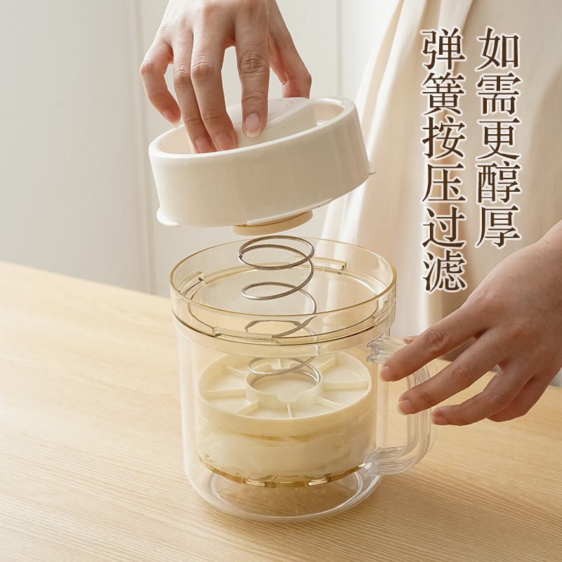 Filtro de yogur casero transfronterizo de segunda generación mejorado yogur griego viejo leche de soja queso filtro separador de suero