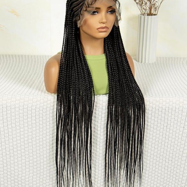 36 Inch Long Cornrow Braids Wigs for Women Gorgeous Fluffy|undefined