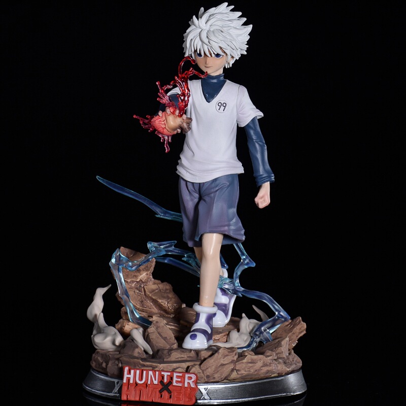 Full-time HUNTER BM HUNTER Qiqi hand-made beating enemy guest Xiaojie model decoration statue toy gift wholesale Full-time HUNTER BM HUNTER Qiqi hand-made beating enemy guest Xiaojie model decoration statue toy gift wholesale