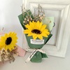 Small starry sky flower-shaped for friend, bouquet, sunflower