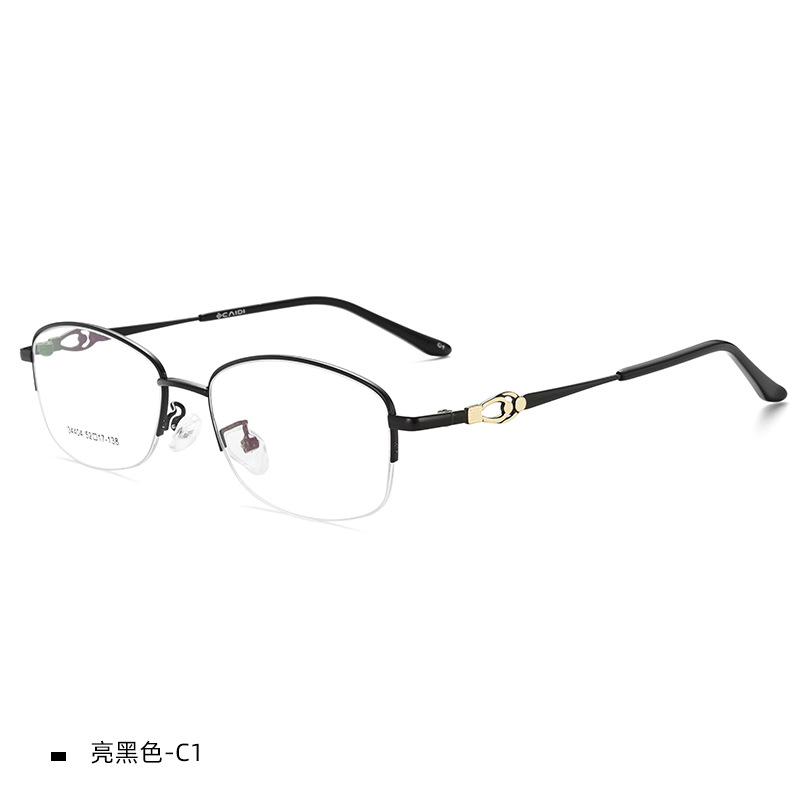 Las nuevas mujeres elegantes elegante dama cara de aspecto pequeño medio marco gafas al por mayor