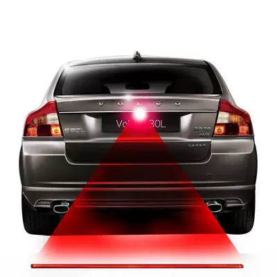 Automobile rear-end collision prevention laser Fog lamp