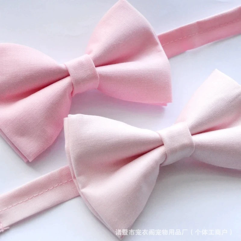 Пользовательские домашние животные свадебный галстук-бабочка цветной домашний галстук собаки свадебные аксессуары трансграничные горячие продажи оптовые собаки кошки универсальный
