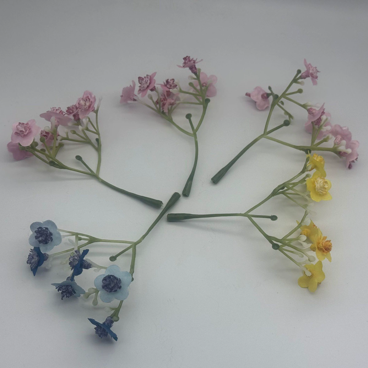 Автомобильные украшения, искусственные цветы, одна вилка, маленькие цветы, одна вилка, красочные Милан, звездное небо, искусственные цветы, партия искусственных цветов