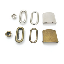 不锈钢帽扣鸭舌帽子后面调节扣金属卡扣伸缩松紧滑动五金配件批发