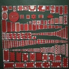 厂家生产红钢纸绝缘垫片阻燃防火红岗纸垫片